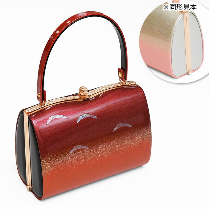 成人式 振袖 バッグ 【 螺鈿入り 】 和装バッグ 【 単品 】 ※わずかな 訳あり品 ※ 着物 バッグ 和装 フォーマル 単品 礼装 結婚式 謝恩会 訪問着 附下げ 振袖 バック 卒業式 草履 バッグ セット ではありません 【ネコポス便不可】 bag-rei738（1）