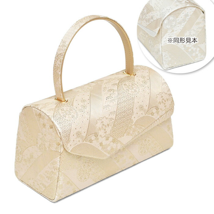 26620 礼装 バッグ 和装バッグ 単品 【 日本製 】 礼装 かぶせタイプ 和装バック 着物 バッグ 和装 フォーマル 単品 礼装 結婚式 謝恩会 留袖 訪問着 附下げ 振袖 バック 卒業式 草履 バッグ セット ではありません C20-13 30 bag-rei950-g（3）
