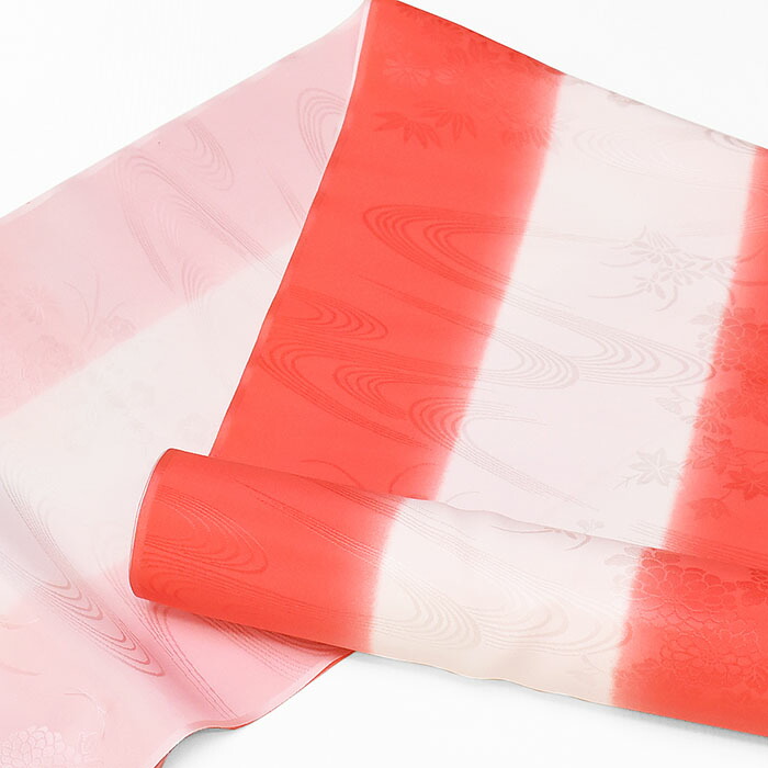 正絹　長襦袢地　反物　まとめ売り　7点　ストライプ　ピンク　ブルー　緑　未仕立て 正絹 長襦袢 シルク 反物 フルオーダー 仕立て付き 水色地に