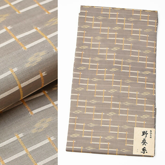 楽天市場】【20】 68000【野蚕糸】【正絹】仕立上り九寸名古屋帯 全通