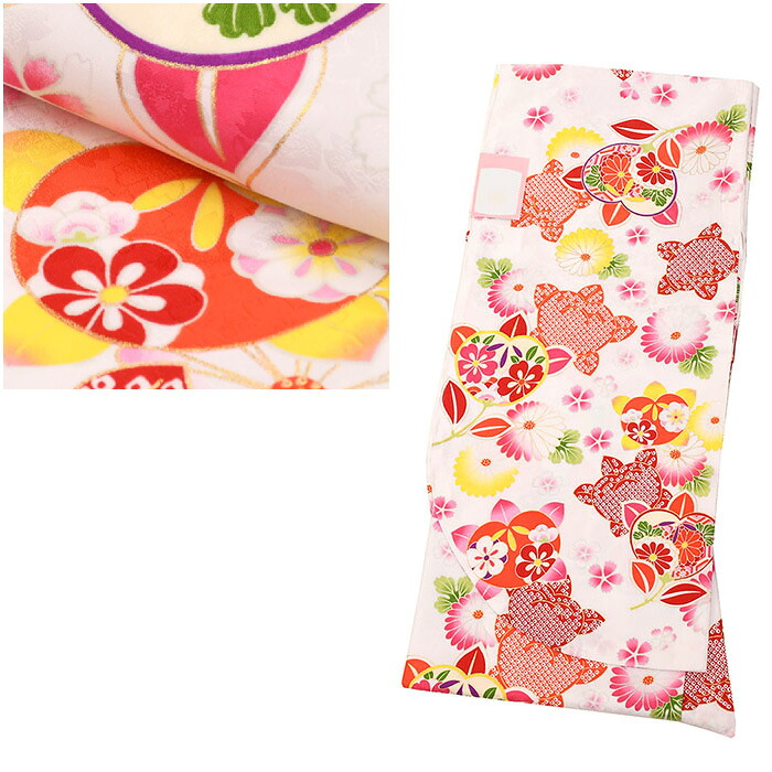 【50】 52800 二尺袖着物 単品 販売 地紋入【 Ｌサイズ Ｆサイズ 】【 卒業 】 卒業式 着物 単品 袴 二尺袖 小振袖 小学生 ジュニア 高校生 大学生 専門 短大 袴セット 単品 セット 女性 レディース 大正ロマン 古典 白 ni-348「2」