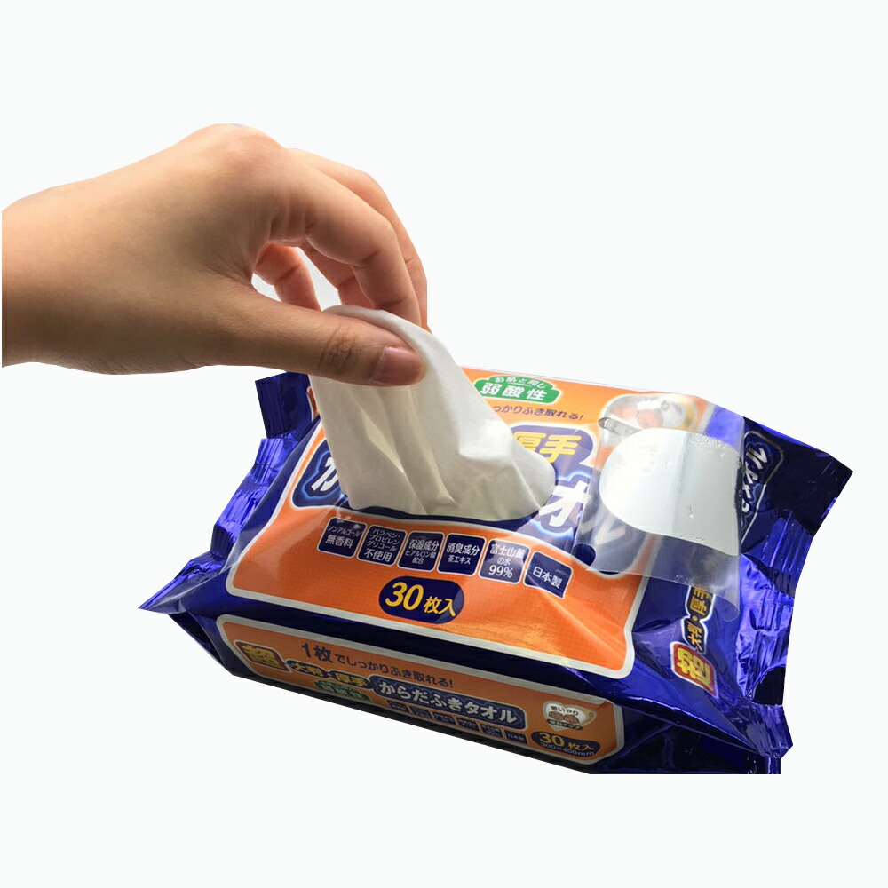 即納最大半額 3 25 ポイント最大14倍 クーポン有 からだふきシート 超大判 超厚手 30枚入 24個セット 計7枚 体拭きシート 大判 ウエットティッシュ ウェットタオル ぬれタオル 介護用品 防災グッズ ボディタオル 使い捨てタオルw 超歓迎 Sinepulse Com