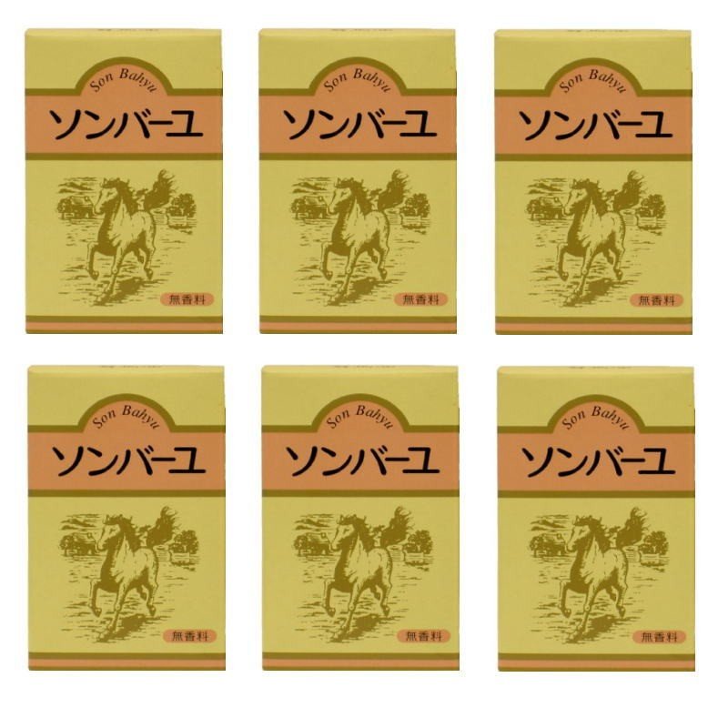 【エントリーでP10倍】ソンバーユ 尊馬油 馬油 無香料 70ml 6個セット