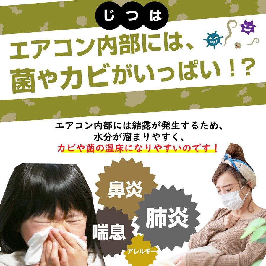 楽天市場 エアコン 掃除 スプレー 防カビスプレー エアコン用防カビスプレーag 60ml エアコンクリーニング 銀イオン配合 除菌 消臭 防カビ剤 防カビスプレー 加湿器 除菌 わごんせる金橋