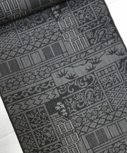 楽天市場】夏物 越後 夏結城 着物 紬 単衣 十日町 越後夏結城物語 100