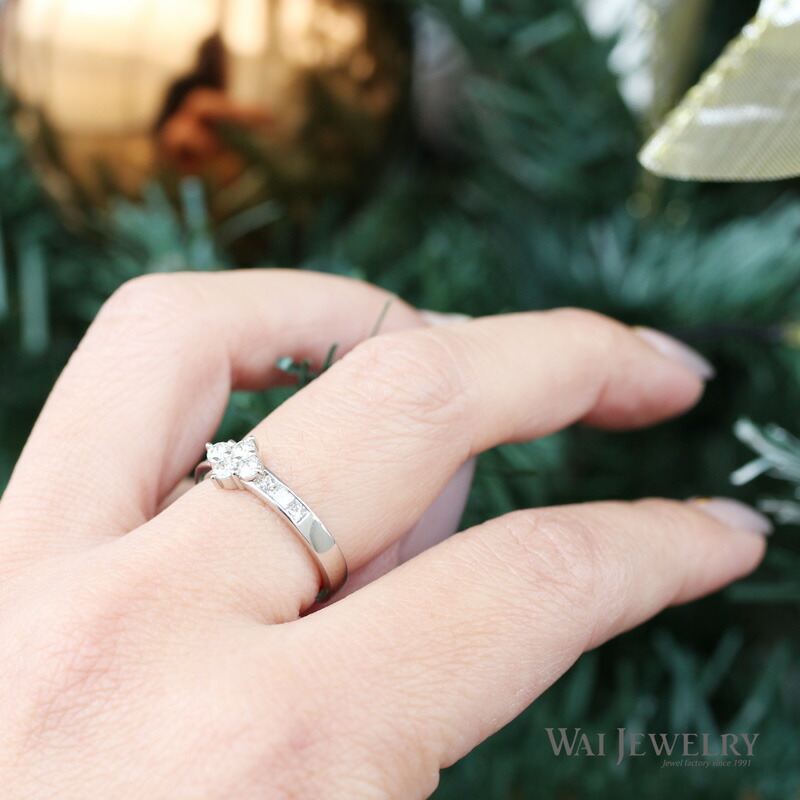 超安い品質 おしゃれ アクセサリー ジュエリー レディース ダイヤリング プラチナ ハート キューピッドダイヤモンド プリンセスカット 上品 結婚指輪 婚約指輪 クリスマス 10周年記念 記念日 結婚 プロポーズ ギフト 贈り物 高品質 Wai 011pt