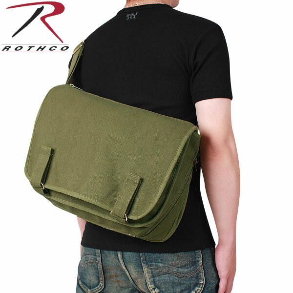 クーポンで15%OFF★メンズ ミリタリー バッグ / ROTHCO ロスコ ロスコ ヨーロピアン スクールバッグ オリーブ ミリタリーバック ROTHCO ロスコ ヨーロピアン スクールバッグのご紹介です。/ ミリタリー【T】 6,778円