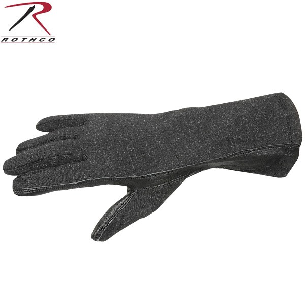 クーポンで15%OFF★ROTHCO ロスコ NOMEX FLIGHTグローブ BLACK ブラック 【ミリタリーグローブ】【フライトグローブ】【NOMEX】【3457-BK】/ ミリタリー 冬【T】｜｜ミリタリー カッコいい おしゃれ 春