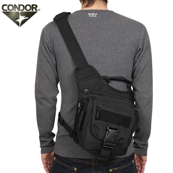 WAIPER RAKUTENICHIBATEN ★ ★ [WIP] EDC shoulder bag BLACK Rakuten