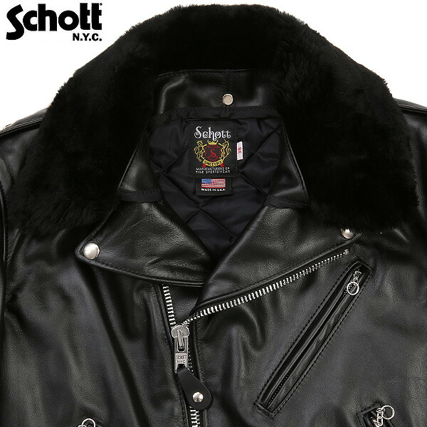 楽天市場】ポイント10倍!Schott ショット 173US レザー ボマー ...