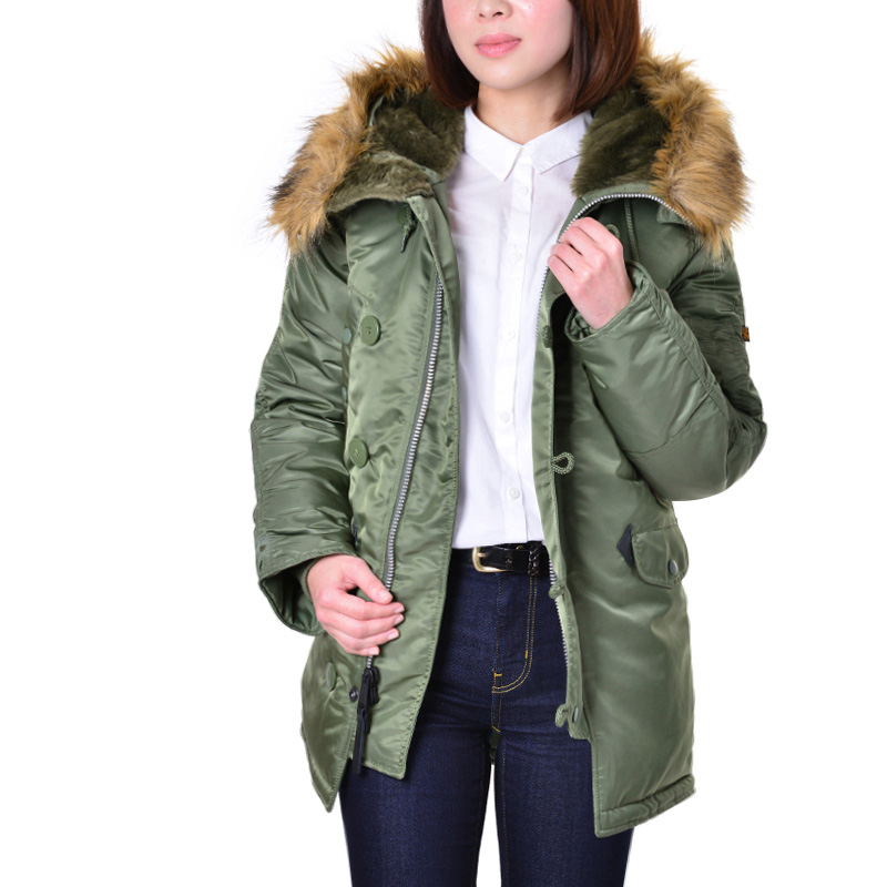 WAIPER RAKUTENICHIBATEN: ALPHA Alpha women's N-3B flight jacket 22106 ...