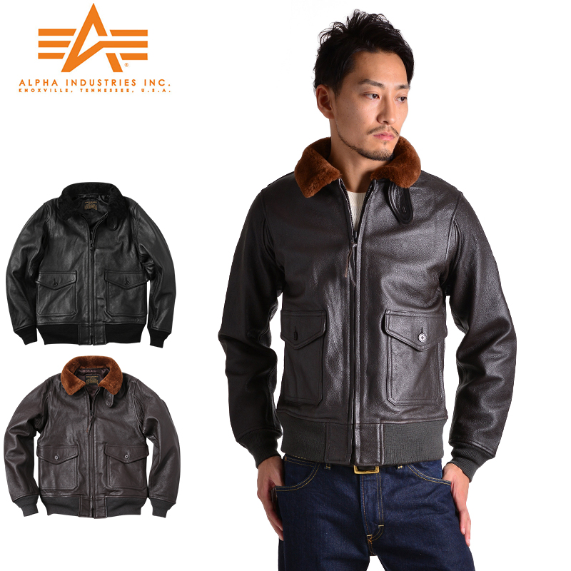 10 Offクーポン対象 軍 Alpha Industries アルファ G 1 レザー