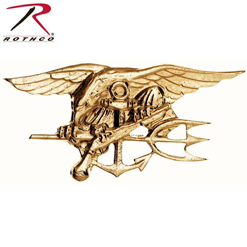 Rothco Roscoe 1655 Navy Seals Navy Shields Pin Batch Military Badge Equipment Us Forces Us Forces Us Navy Us Navy Special Operation Command - 