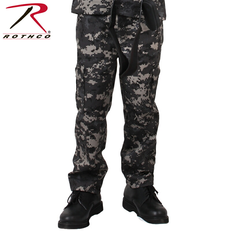 kids military style bdu pants subdued urban digital camo camouflage rothco 66415