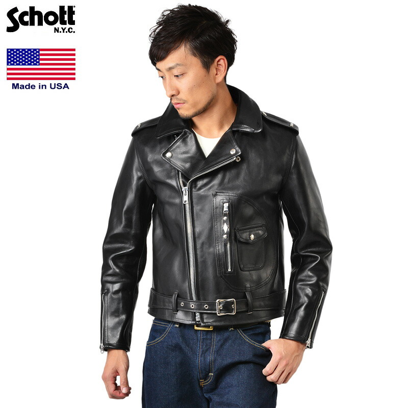 Waiper Rakutenichibaten Rakuten Global Market 628 Us D Pocket 628 Us D Pocket Horween Leather Jacket Shot Schott Wip 10p19dec15