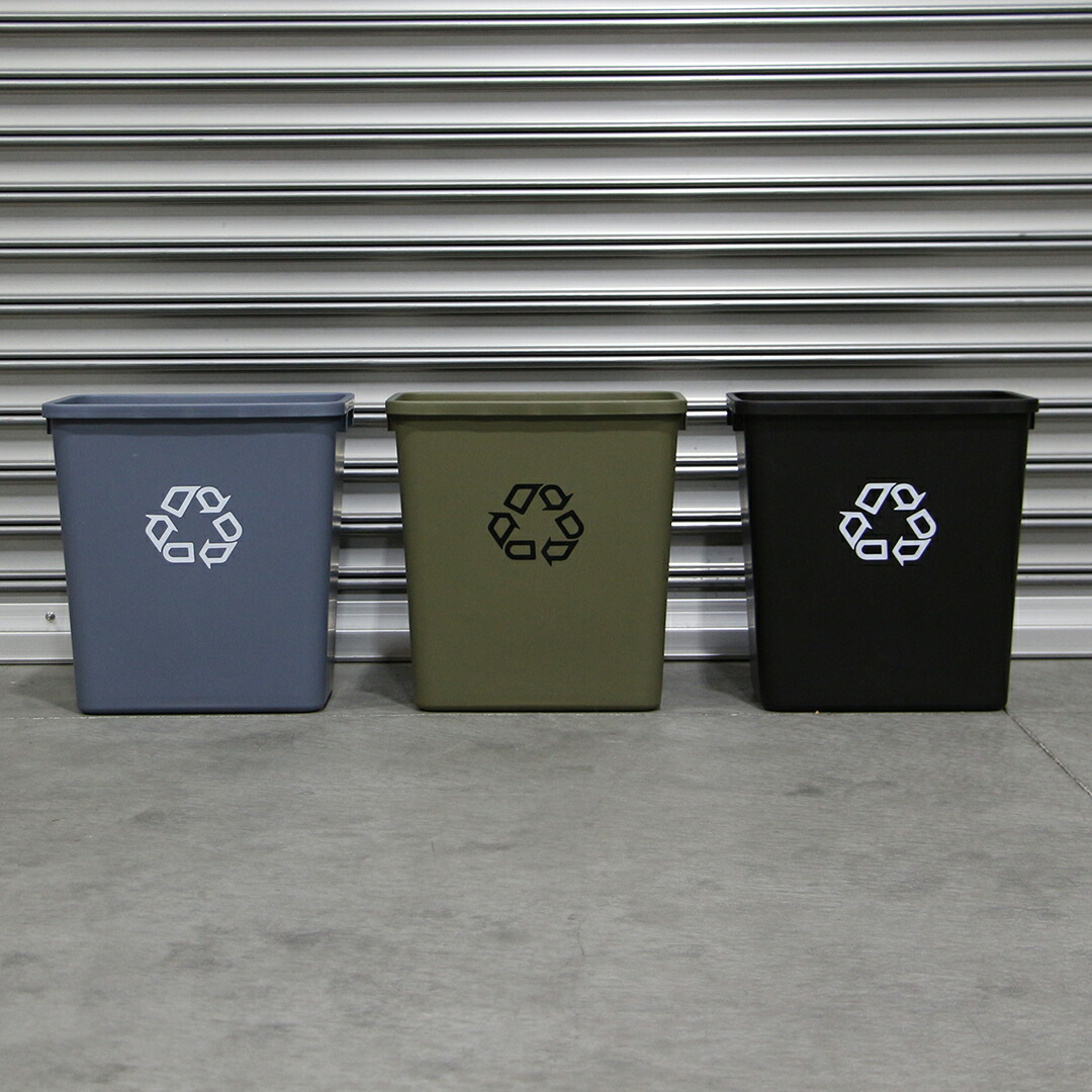 【楽天市場】Deskside Recycling Container “26L / Gray” デスクサイド リサイクリング コンテナー