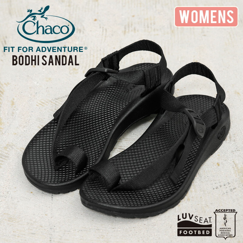 【最短即日発送】★Chaco チャコ Ws BODHI ウーマンズ ボーディ ストラップサンダル【クーポン対象外】｜レディース スポーツサンダル アウトドア キャンプ 女性 おしゃれ ブラック 黒 ブランド【T】