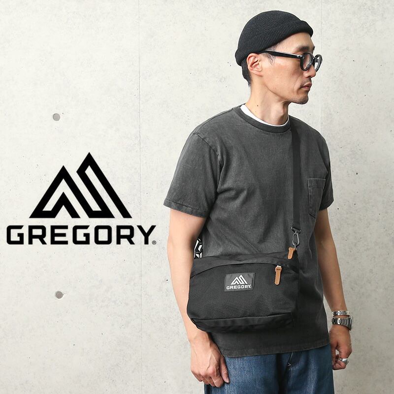 【最短即日発送】GREGORY グレゴリー ENVELOPE SHOULDER PLUS ショルダーバッグ【T】｜メンズ レディース カバン サコッシュ クラシック 斜めがけバッグ 肩がけ ブランド おしゃれ 通勤 通学 旅行 ブラック エンベロープ ショルダー 定番 アイテム ワイパー 春