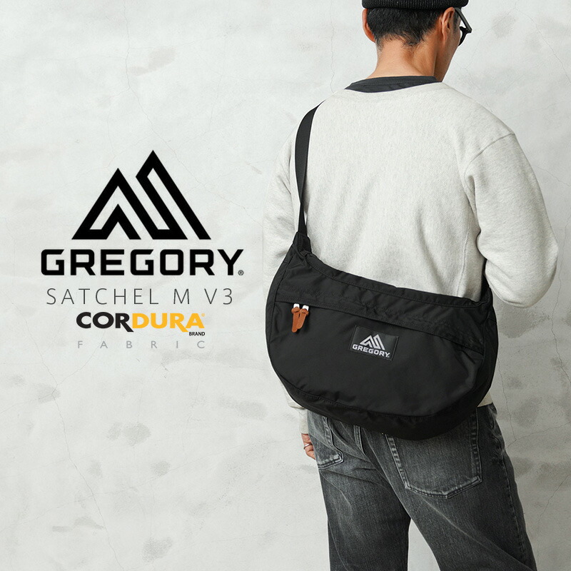 【最短即日発送】クーポンで15%OFF★GREGORY グレゴリー SATCHEL M サッチェルM V3【T】｜メンズ ショルダーバッグ ウエストバッグ ボディバッグ 大容量 旅行 アウトドア ブランド おしゃれ ワイパー 春 10,439円