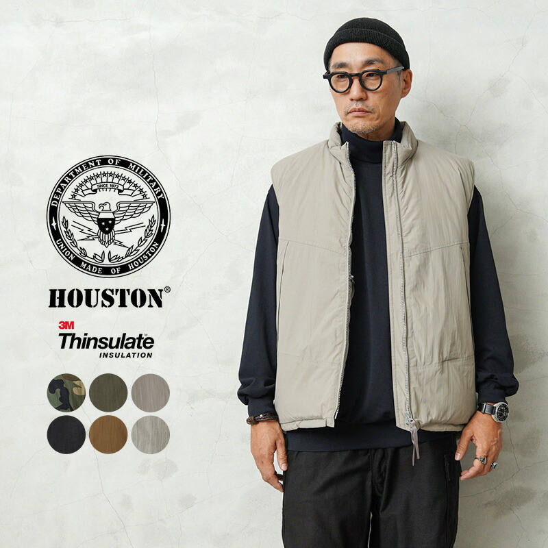 HOUSTON deck vest ヒューストン　デッキベスト HOUSTON / ヒューストン 51504 REVERSIBLE ALPACA DECK VEST