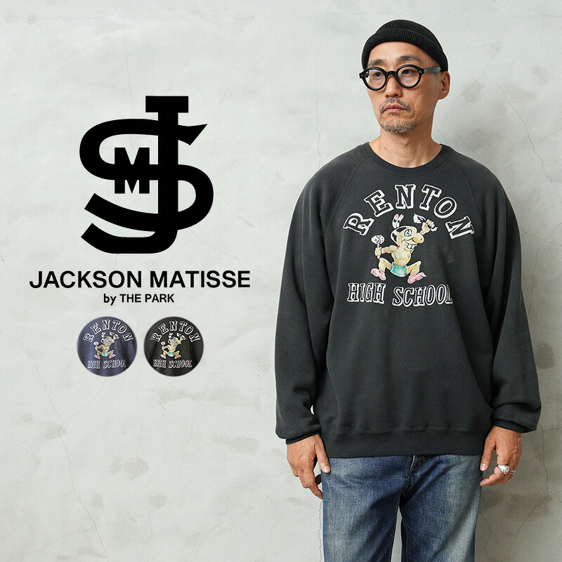 【最短即日発送】JACKSON MATISSE ジャクソンマティス JZ25AW007BM NOMURA YUICHI&times;JACKSON MATISSE RENTON SWEAT 日本製【クーポン対象外】【T】｜｜トップス シャツ ミリタリー 春｜WAIPER店 34,320円