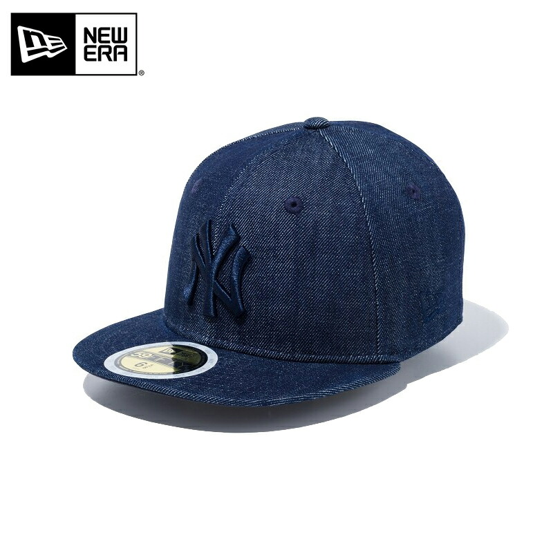 denim yankees hat