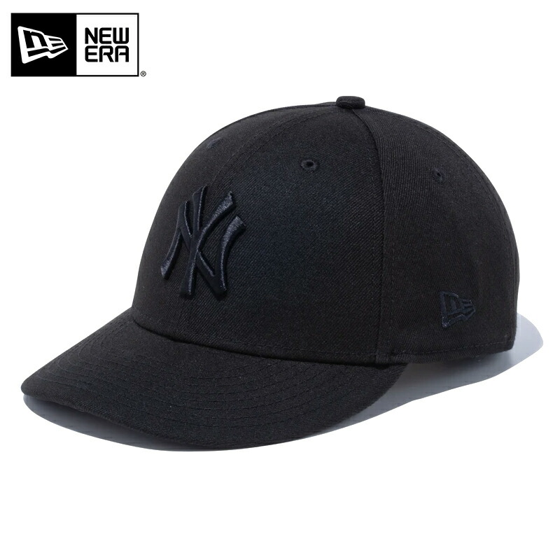 ☆【メーカー取次】NEW ERA ニューエラ MLB Low Profile 9FIFTY ニューヨーク・ヤンキース ブラックXブラックロゴ 14524638 キャップ【クーポン対象外】【R】｜メンズ レディース ベースボールキャップ 帽子 ブランド おしゃれ ロゴ 刺繍