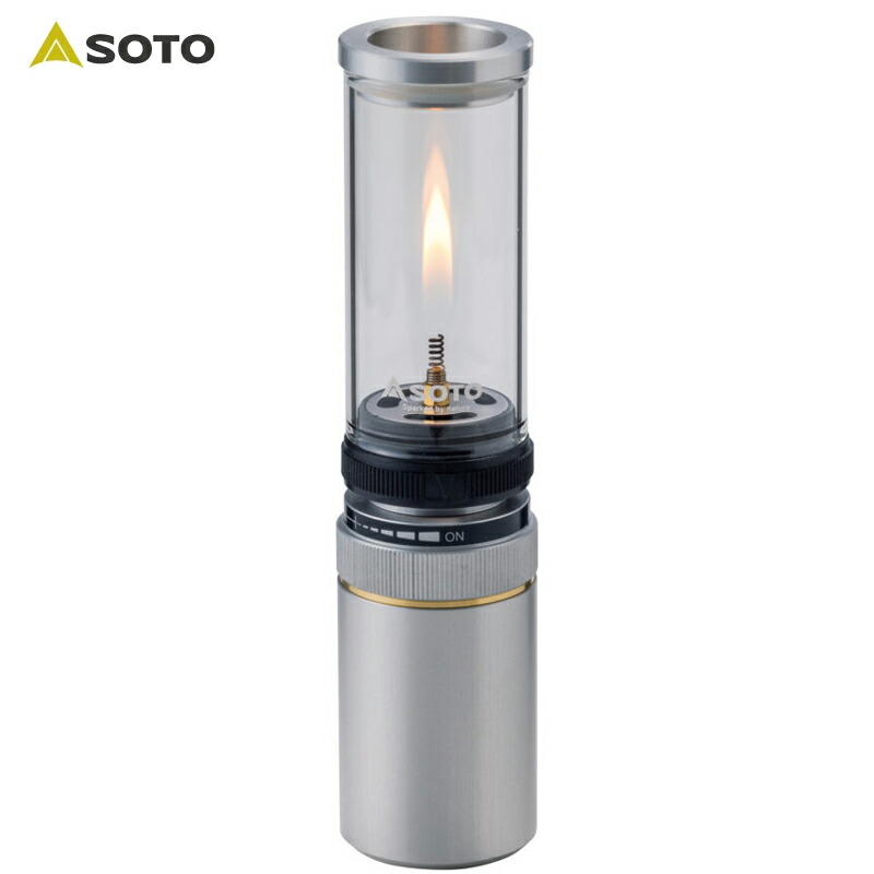 【最短即日発送】クーポンで最大15%OFF★SOTO ソト Hinoto ひのと SOD-260【Sx】【T】｜ランプ ガス燈 ランタン アウトドア キャンプ 登山 スタイリッシュ シンプル デザイン ブランド おしゃれ