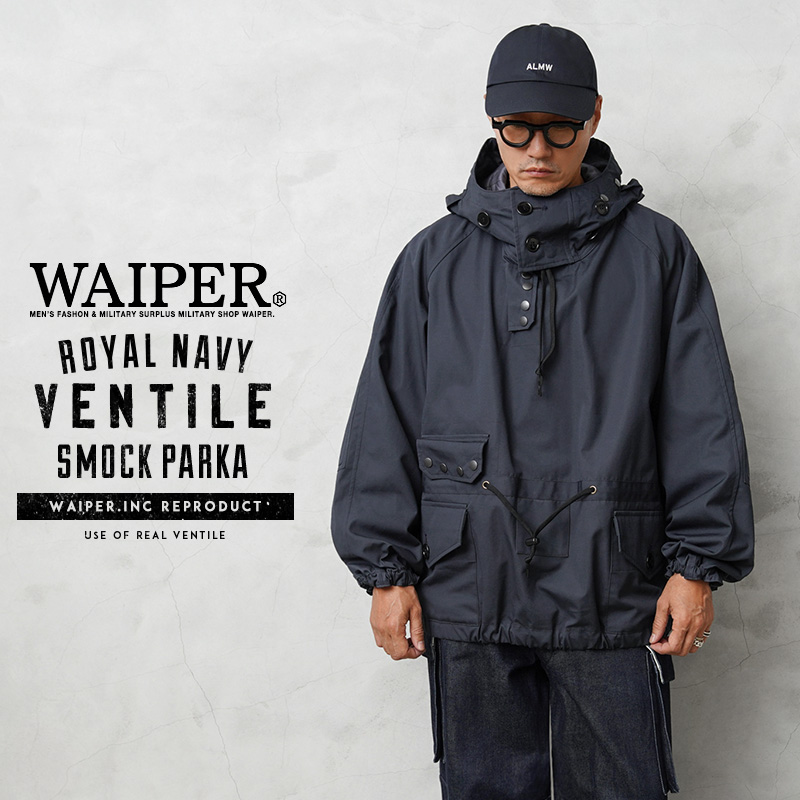 楽天市場】【あす楽】今なら30%OFF☆WAIPER.inc WA-SMOCK-D ROYAL NAVY 