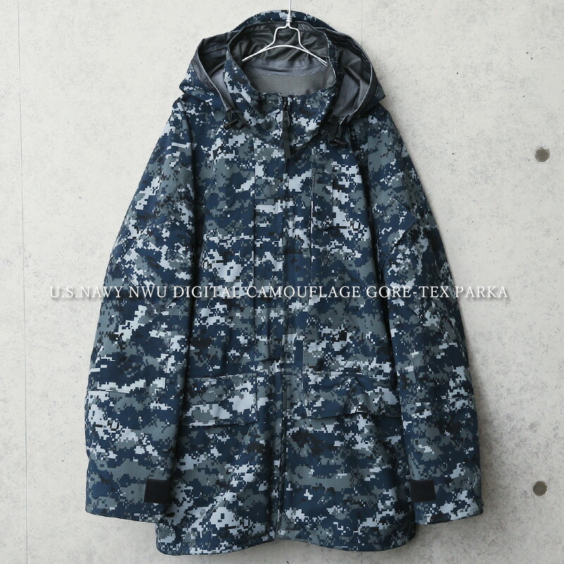 ミリタリーウインドブレーカー メンズ 実物 Used 米兵甲 U S Navy Ecwcs Gen2 Nwu デジタルカモ Gore Tex パーカー クーポン対象外 アウター 甲羅ジャケット ゴアテックス 防お水 撥水 軍発砲プライド 凄じい号数 恰好いい 擬装 カモフラージュ T N Pghintheround Com