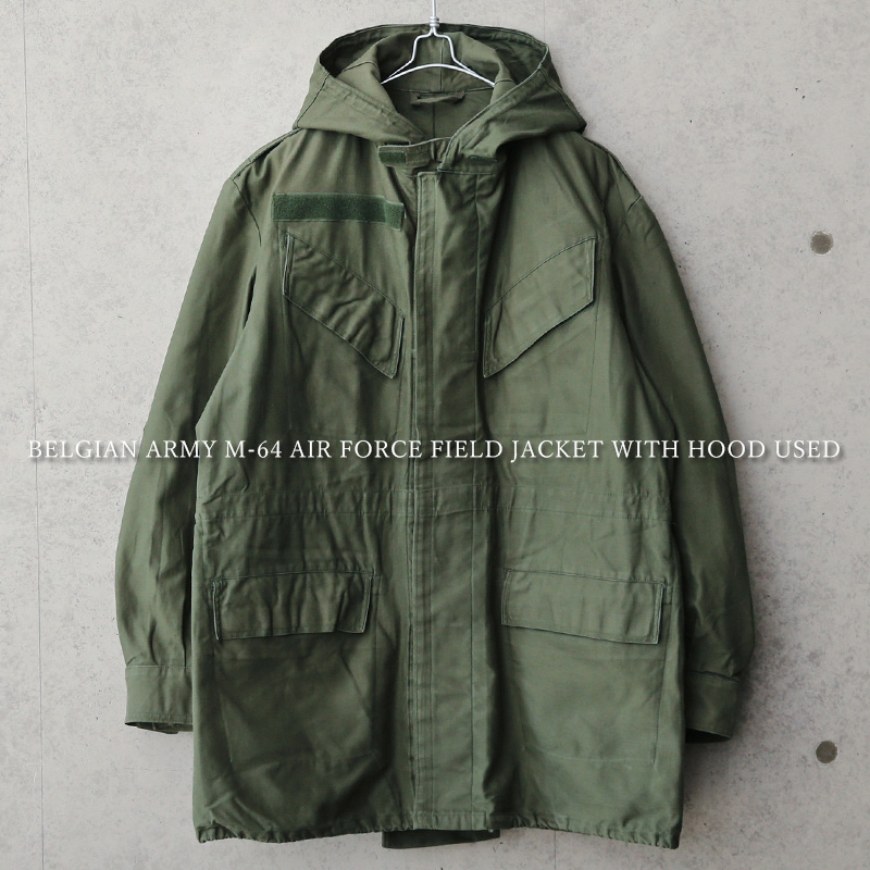 楽天市場】実物 USED ベルギー軍 M-64 AIR FORCE フーデッド