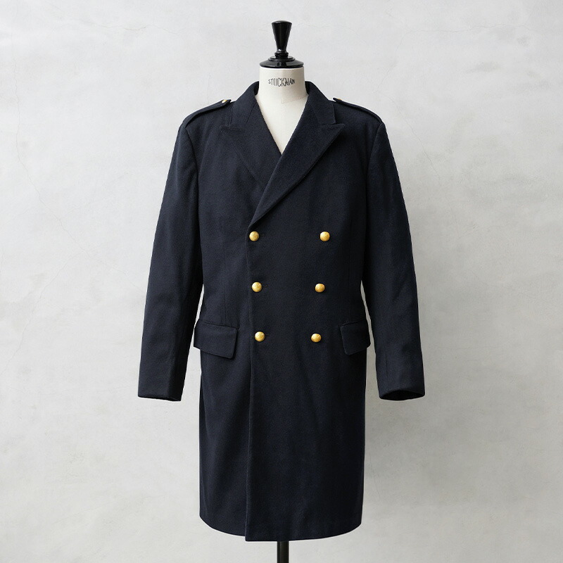 60s ウールピーコート スイス軍 ダークグレー 1960's DEAD STOCK（デッドストック） スイス軍 ウールコート