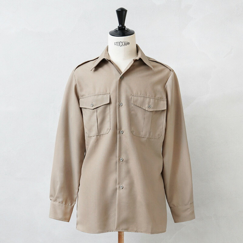 楽天市場】実物 USED フランス軍 M-47 ヴィンテージ チノシャツ