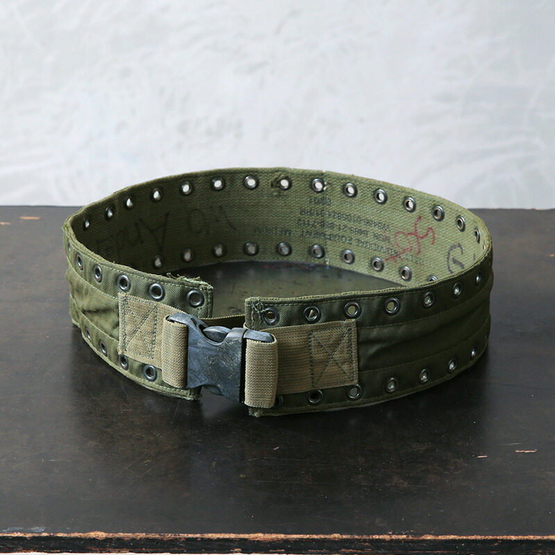 楽天市場】実物 米軍 INDIVIDUAL EQUIPMENT ベルト OD USEDミリタリー