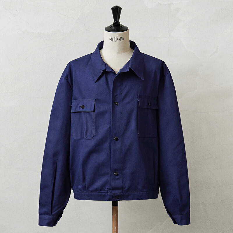 90s VESVIO 日本製 イタリア素材 ウールブルゾン ジップジャケット L wip-25011103_1.jpg