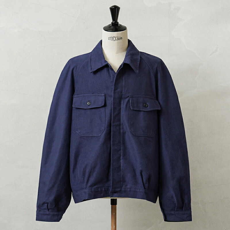 60s BOTTON le CABLE フレンチ モールスキン ジャケット FRENCH BROWN MOLESKIN WORK TROUSERS - BOTTON LE CABLE