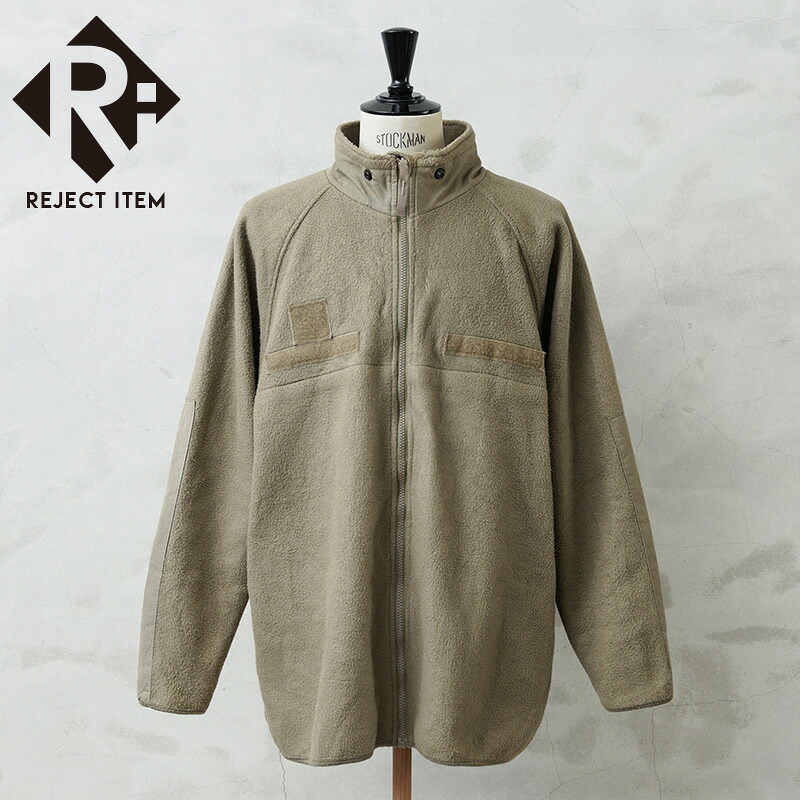 【楽天市場】リジェクト 訳あり 実物 USED 米軍 EWOL FIRE RESISTANT フリースジャケット COYOTE TAN ...