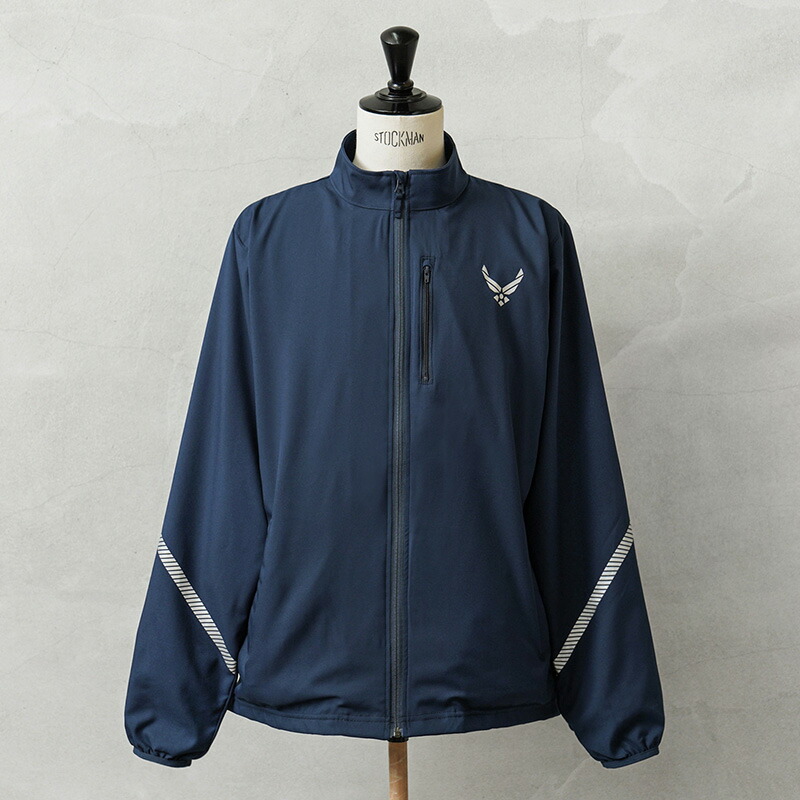 実物 新品 デッドストック 米軍 U.S. AIR FORCE PTG トラックジャケット MENS&WOMENS / トレーニングジャケット 米空軍【クーポン対象外】【I】｜メンズ ミリタリー 古着 ヴィンテージ ワイパー 春｜WAIPER店 7,647円