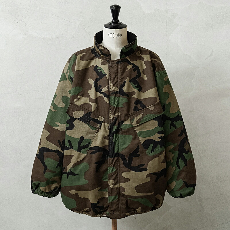実物 新品 デッドストック 米軍 ケミカル プロテクティブ ジャケット WOODLAND CAMO【クーポン対象外】【I】