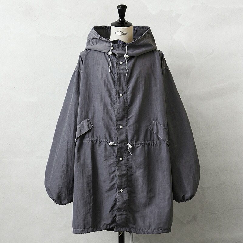 実物 USED 米軍 スノーカモ モッズコート GRAY染め【クーポン対象外】【I】 夏 ワイパー|WAIPER店