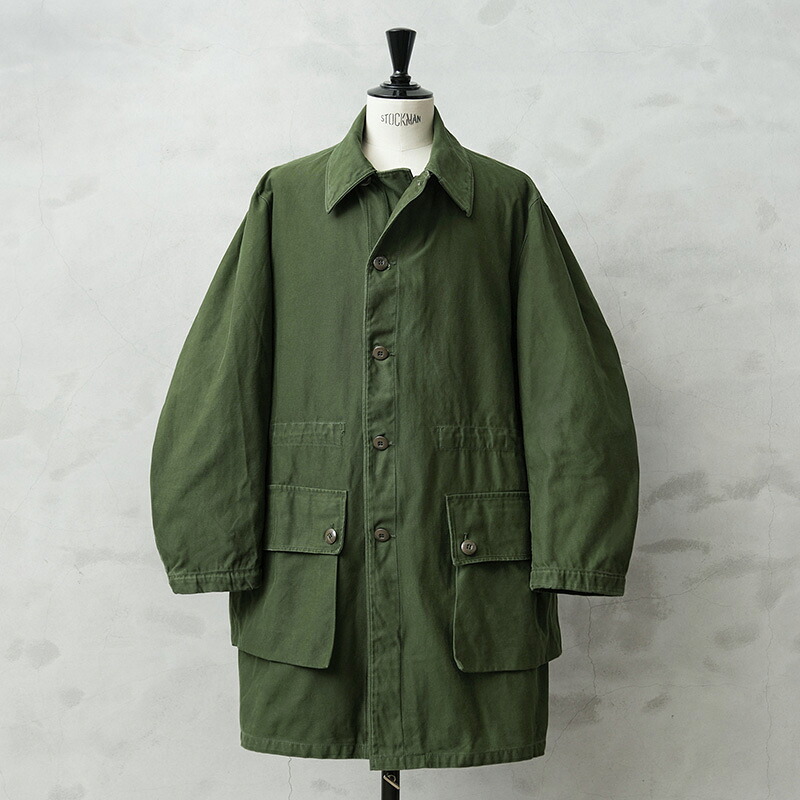【3月新商品】実物 USED スウェーデン軍 M-59 フィールドコート【クーポン対象外】【I】 ワイパー 春