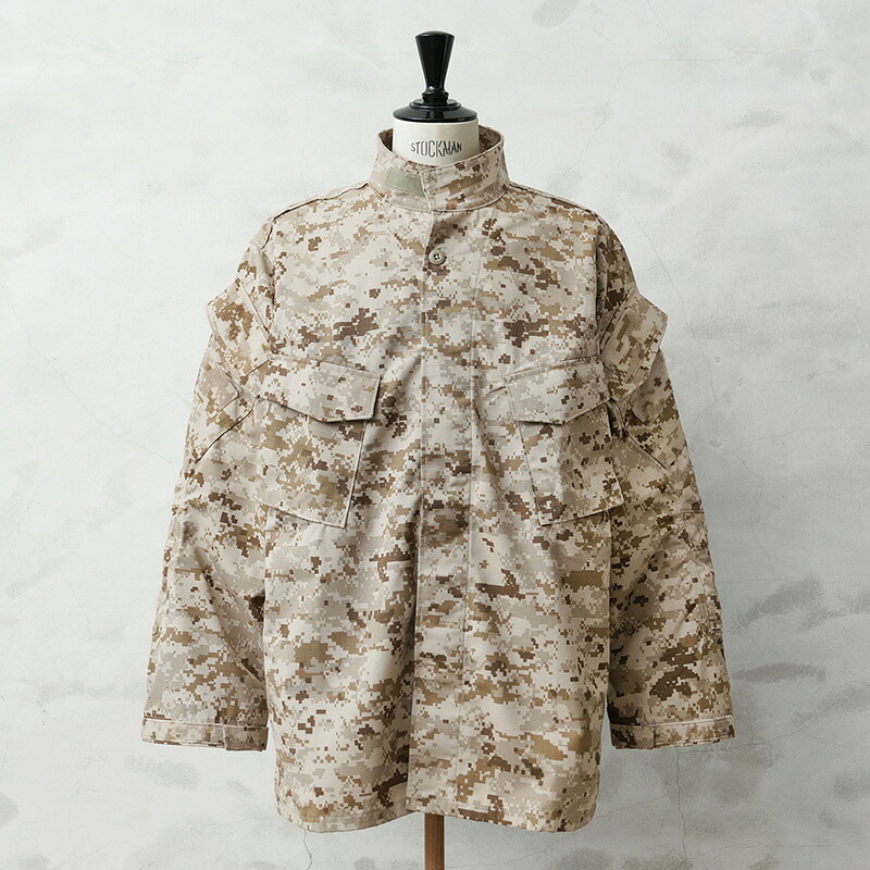 【3月新商品】実物 新品 デッドストック 米軍 PTG LEVEL9 フィールド シャツ AOR1 DESERT / コンバットジャケット【クーポン対象外】【T】｜メンズ ミリタリー 古着 ヴィンテージ ワイパー 春