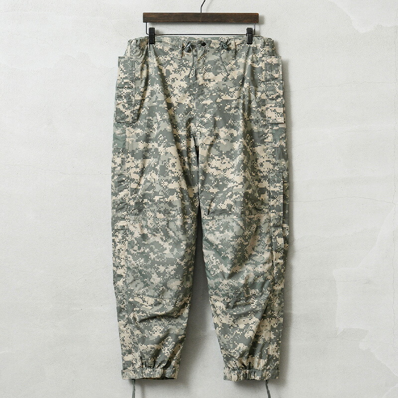 実物 USED 米軍 ECWCS Gen3 LEVEL6 GORE-TEX パンツ ACU(UCP)【クーポン対象外】【I】|ミリタリー メンズ ゴアテックス トラウザー 防水 レインウェア カモフラ 迷彩 夏 ワイパー|WAIPER店