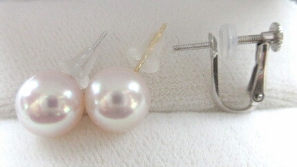 e.m☆❤　大粒訳あり淡水パールピンクピアス 02932_21092204.jpg