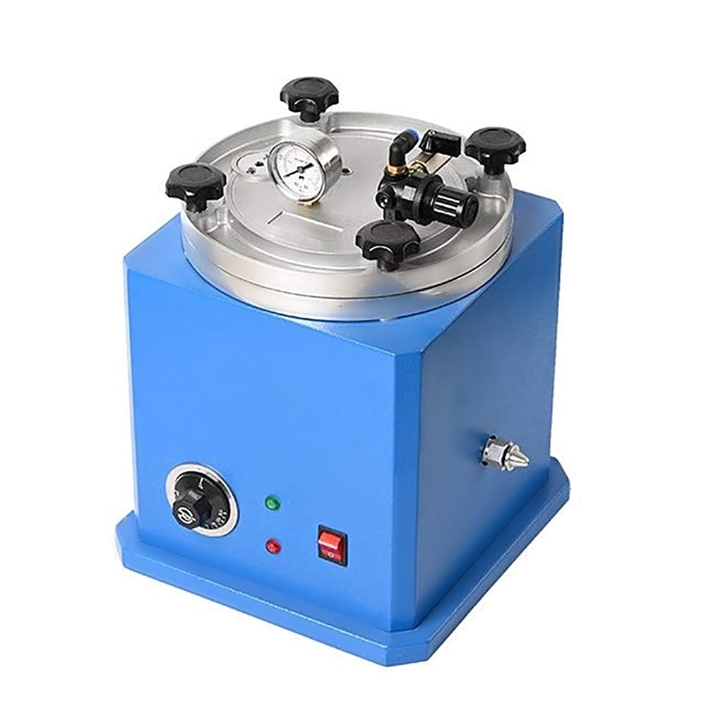 真四角ワックスインジェクター 真四角蝋涙吹き付ける機 3kg静電容量、起電力110～220Ｖ、30～110℃気温調節する 宝飾品・ひな形仕立て上げる、蝋涙吹き付ける用