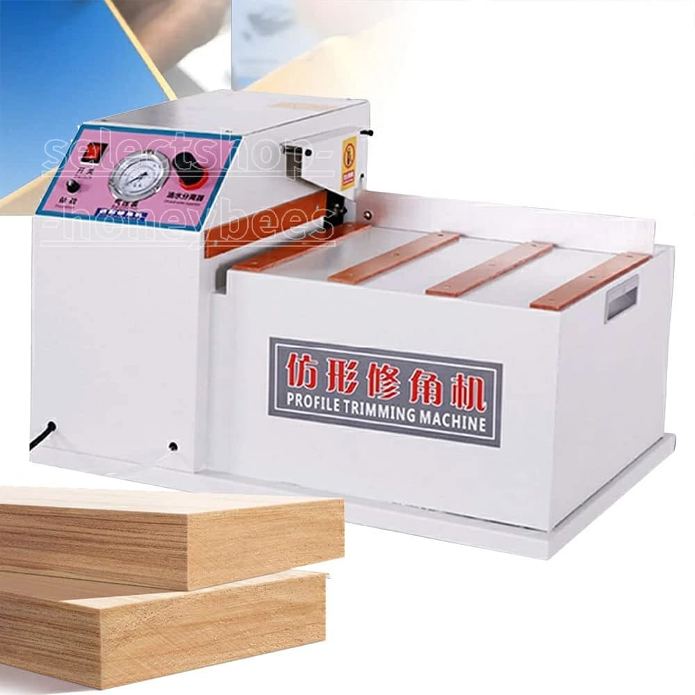 22000r/min コーナー トリミング マシン 木工 プロファイリング 面取り マシン エッジ プレーナー エッジ ジョイント 0.3-3mm 丸め プロファイル トリミング マシン 空気圧 コーナー トリミング ツール