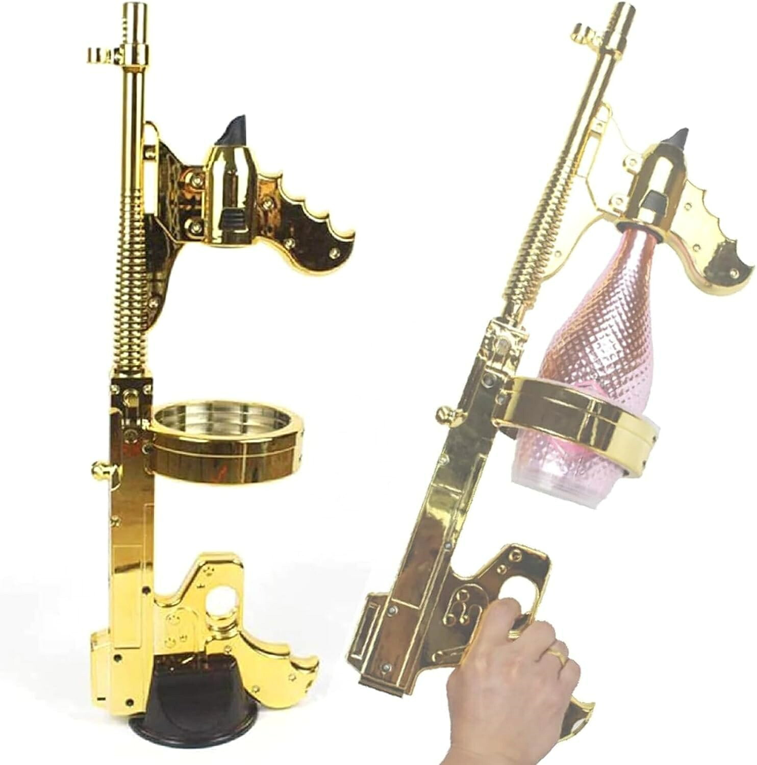 シャンパンオープナー、三鞭酒火器、多役立つことシャンパンボトルエジェクターワインストッパー、クリスマス赤ちょうちんの佇まい小道具スウィミングプール寄り合い、好いたらしいシャンパンスプレーガン WithLight