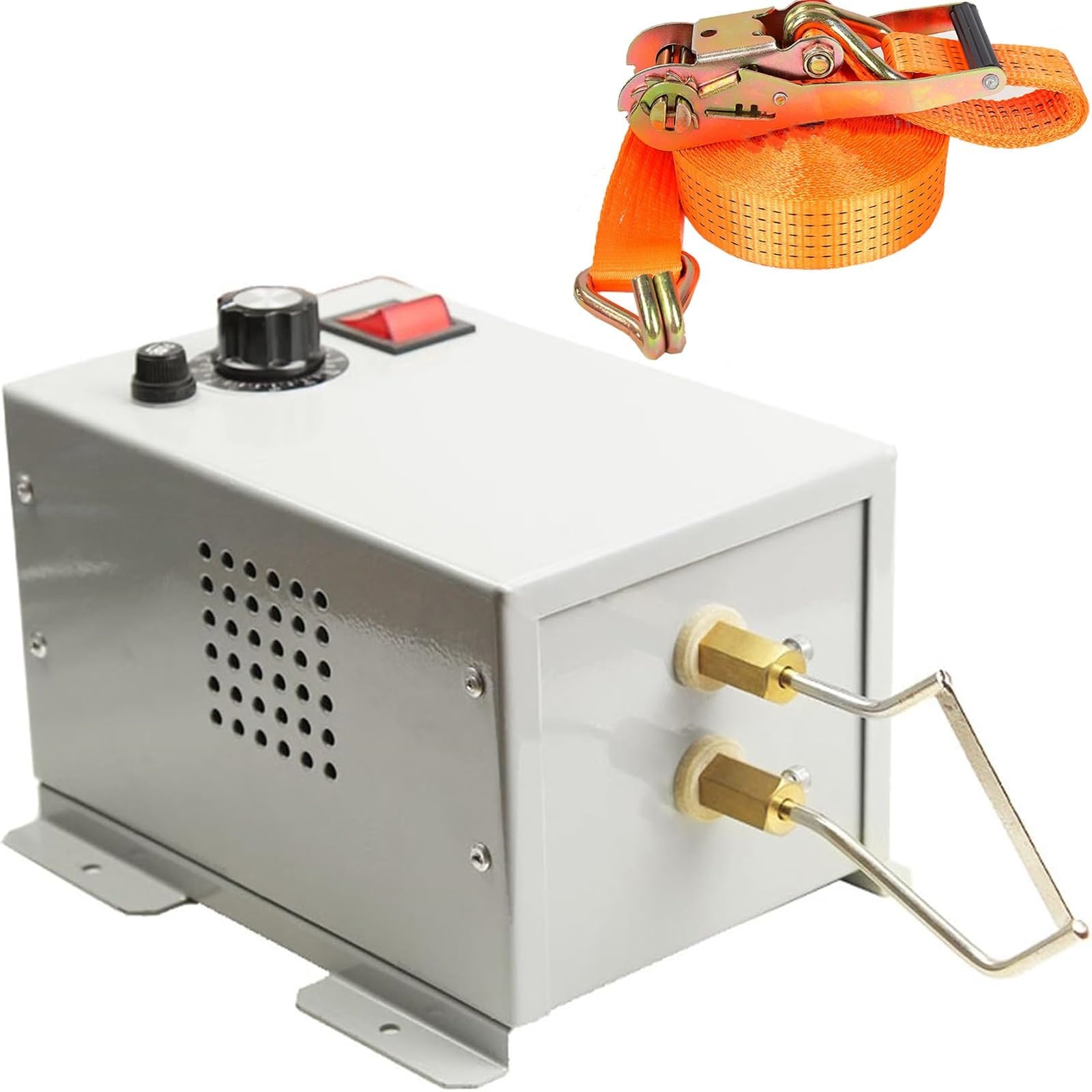 60W電動縄索裁断師、電動ホットカッティングマシン、切りおとす幅5糎、50～500℃気温自然調整能力のある、布、ナイロン、ウェビング、胴締め、シュロの葉、金モール用 花・ガーデン・DIY-その他