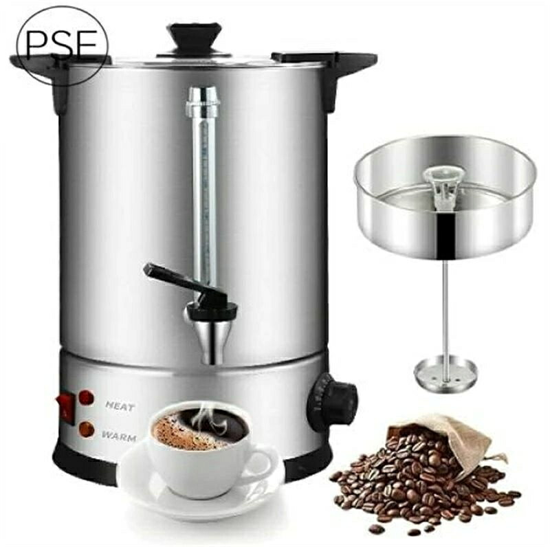 業務用コーヒーバケツ 電気ケトル 湯沸かしポット 電熱保温バケツ 8L ~25L コーヒーポット 30-110℃ 温度調節可能 ビュッフェ用飲料ウォーマー 保温/保冷用 麦茶ポット、コーヒー、花茶、ミルク、果茶、?茶などを作る 8-45L PSE認証 14,555円
