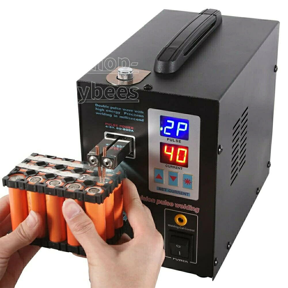 【2026新登場】スポット溶接機 バッテリー用 2.8KW 大出力 0.15mm厚対応 デュアルパルス 18650 リチウムイオン電池 充電式 溶接機 ポータブル ツール 14500 はんだ